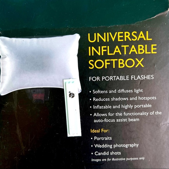 Universal Flash Softbox for all camera flashes portable - Picture 2 of 3